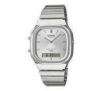 Orologio Unisex Casio Acciaio Multifunzione Vintage Argento AQ-240E-7AEF