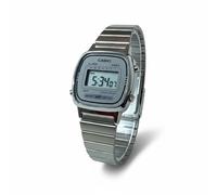 Orologio Unisex Casio Digitale Acciaio Stile Retrò Allarme Timer Cronometro