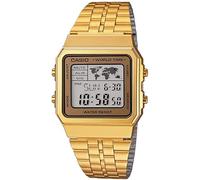 Orologio unisex Casio serie vintage digitale quadrante oro A500WGA-9DF (D134)...