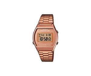 Orologio Unisex Casio vintage B640WC-5AEF Con Cassa E Cinturino Rosé