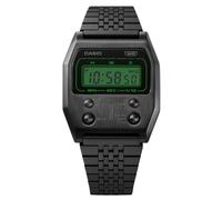 Orologio unisex Casio Vintage Digital Black Ion Plated Quartz A1100B-1