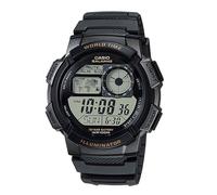 Orologio Unisex Casio WORLD TIME ILLUMINATOR - 5 ALARMS. 10 YEAR BATTERY Nero