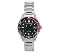Orologio unisex Citizen Solar Casual Nero Quadrante acciaio inox AW1820-81E 100M