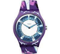 Orologio Unisex Swatch Dragon Ball Z Gohan Quadrante Blu Cinturino Silicone...