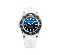 Bobroff White Rubber Watch