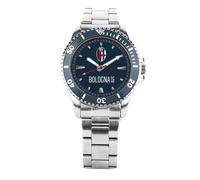 Orologio Uomo BOLOGNA FC P-B7476UBB Bracciale Acciaio Blu OFFICIAL