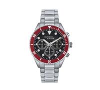 Orologio OVERHAND CHRONO GENT 41 MM BLACK RED Breil Uomo Acciaio 316L