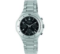 Orologio Uomo BREIL Tribe NEO EW0439 Chrono Bracciale Alluminio Nero Sub 50mt