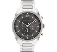 Calvin Klein Orologio con Cronografo al Quarzo da Uomo Collezione CK FORCE con Cinturino in Acciaio Inossidabile Argentato - 25200264