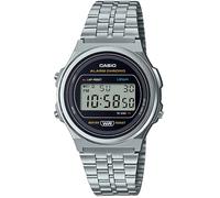 Orologio CASIO A171WE-1ADF Digitale VINTAGE Acciaio Chrono Alarm
