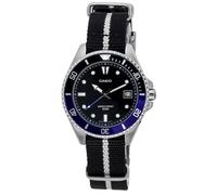 Orologio Uomo Casio MDV-10C-1A2 | Cinturino in Tessuto | Quadrante Nero | Mov...