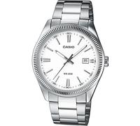 Orologio Uomo CASIO MTP-1302PD-7A1 Bracciale Acciaio Classico Vintage Bianco