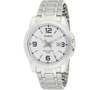 Orologio Uomo CASIO MTP-1314D-7A Bracciale Acciaio Bianco Classico Sub 50mt