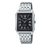 Orologio Uomo CASIO MTP-B190D-1BVEF Bracciale Acciaio Nero Vintage