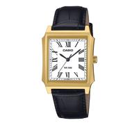 Orologio Uomo CASIO MTP-B190GL-7BEF Pelle Nero Gold Dorato Bianco Vintage