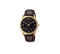 Orologio Uomo Casio MTP-V001GL-1B - Quadrante Classico Nero con Cassa Oro e Bla