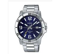 Orologio Uomo Casio MTP-VD01D-2B | Cinturino Acciaio Inox | Quadrante Blu | 5...