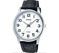 Orologio Uomo Casio Pelle Timeless Solo tempo Nero MTP-1303L-7BVDF