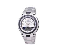 Orologio Uomo CASIO ref. AW-82D-7AVDF anadigit 40 mm quadrante Silver