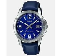 Orologio Uomo CASIO ref. MTP-V004L-2BUDF acciaio cinturino in pelle con datario