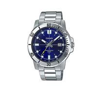 Orologio Uomo CASIO ref. MTP-VD01D-2EVUDF acciaio Quadrante Blu 43mm con datario