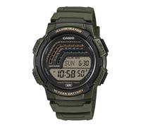 Orologio Uomo Casio Resina Timeless Multifunzione Verde WS-1800-3AVEF