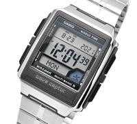 Orologio Uomo CASIO WAVE CEPTOR WV-59RD-1AJF Digitale Argento NUOVO Giappone