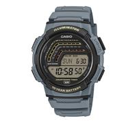 Orologio Uomo CASIO WS-1800-2AVEF Silicone Grigio Digitale Chrono Alarm Timer