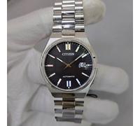 Orologio Uomo Citizen Tsuyosa NJ0151-53E Automatico Quadrante Nero Acciaio...