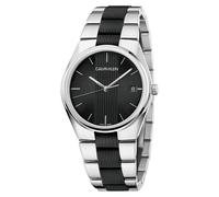 Orologio Uomo CK CALVIN KLEIN CONTRAST K9E211B1 Acciaio Nero SWISS MADE