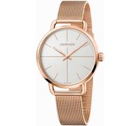 Orologio Uomo CK CALVIN KLEIN MINIMAL K7B21626 Acciaio Mesh Rosè Bianco