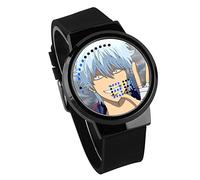 Orologio Uomo,Creative Touch Screen Led Watch Gintama Anime Circostante Impermeabile Orologio Elettronico Luminoso B