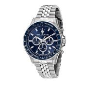 MASERATI Orologio Uomo, Cronografo, Analogico, 44 mm, Collezione SFIDA - R8873640025