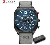 Orologio Uomo Curren 8398 - Cronografo Impermeabile, Elegante