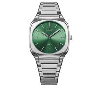 Orologio Uomo D1 Milano EDEN Verde Argentato [Ø 37 mm]
