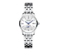 OROLOGIO UOMO DONNA LONGBO 80436 ANALOGICO DATA ACCIAIO SILVER BIANCO LANCETTE B