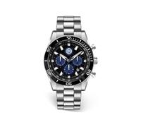 Orologio Uomo FC INTER P-I0477UNB Chrono Bracciale Acciaio Nero OFFICIAL