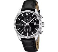 Orologio Uomo Festina in Pelle Timeless Chronograph Cronografo F16760/4 Nero
