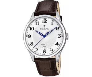 Orologio Uomo Festina Pelle Classics Solo tempo F20426/1 Marrone