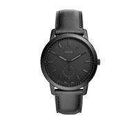 Fossil Orologio Analogico Quarzo Uomo con Cinturino in Acciaio Inossidabile FS5447, Nero