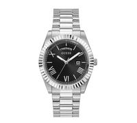 Orologio Uomo Guess Connoisseur GW0265G1 Ghiera Zigrinata Quadrante Nero