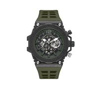 GUESS Orologio Analogico al Quarzo Uomo con Cinturino in Silicone GW0325G2