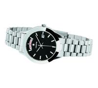 Orologio Uomo HOOPS LUXURY DAY DATE 2620M-S02 Bracciale Acciaio Nero