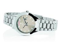 Orologio Uomo HOOPS LUXURY DAY DATE 2620M-S05 Bracciale Acciaio Grigio