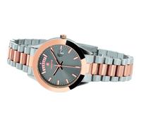 Orologio Uomo HOOPS LUXURY DAY DATE 2620MSRG05 Acciaio Bicolor Rosè Grigio