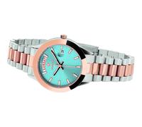 Orologio Uomo HOOPS LUXURY DAY DATE 2620MSRG06 Acciaio Bicolor Rosè Celeste