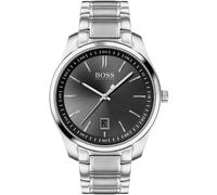 Hugo Boss Gray Stainless Steel Dress Watch
