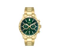 BOSS Orologio con Cronografo al Quarzo da Uomo Collezione ALLURE con Cinturino in Acciaio Inossidabile di Colore Dorato - 1513923