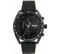 Hugo Boss Orologio Uomo 1514022 Cronografo Quarzo Ø 44 mm Cinturino Pelle Nero