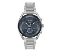 Orologio Uomo HUGO BOSS TOP 1514093 Chrono Bracciale Acciaio Blu